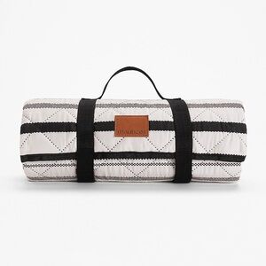 Maurice’s Outdoor Blanket. Black & cream color NWT & NEVER BEEN OUT OF THE BAG.